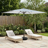 vidaXL Tuinhaard met LED-verlichting en basis 200 x 300 cm Polyester