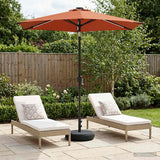 vidaXL Tuinhaard met LED-verlichting en basis 200 x 300 cm Polyester