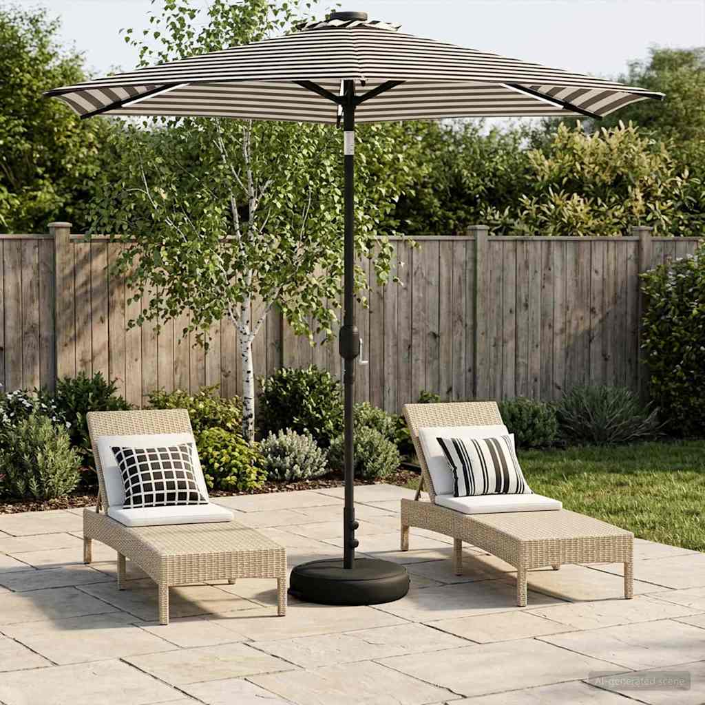 vidaXL Tuinhaard met LED-verlichting en basis 200 x 300 cm Polyester