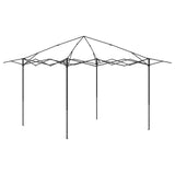 vidaXL Tuinpaviljoen zonder Zijwand 2,6 x 2,6 m Crème en bruin