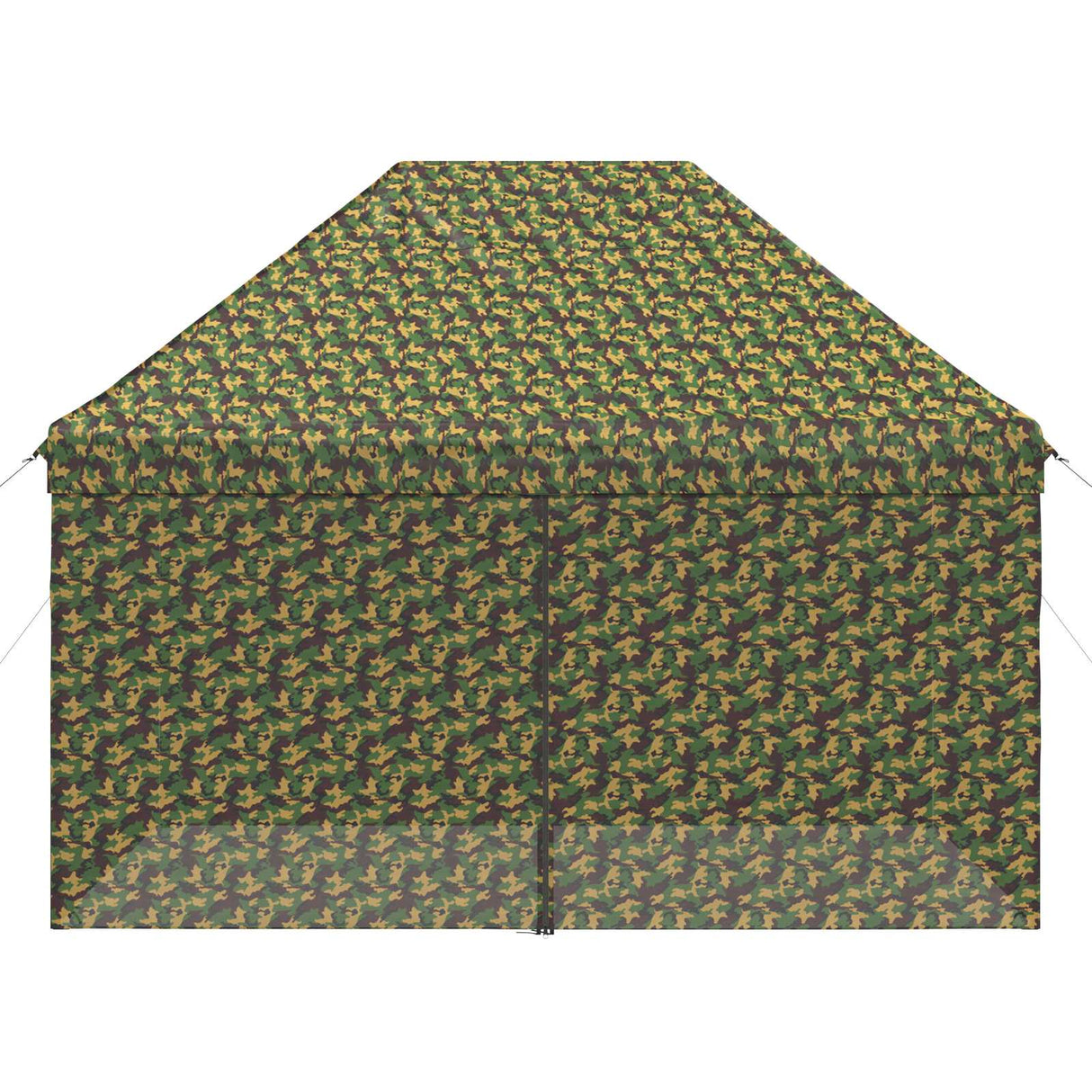 vidaXL Luifel Tent met 4 Zijkanten 3 x 4 m Leger Camouflage