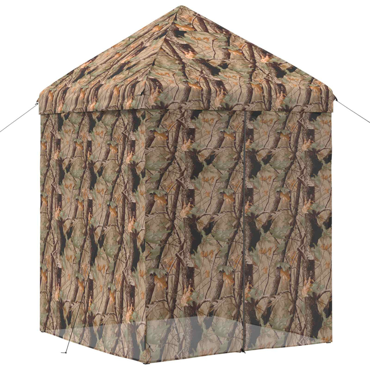 vidaXL Pop-up Gazebo met 4 Zijwanden 2 x 2 m Bos Camouflage
