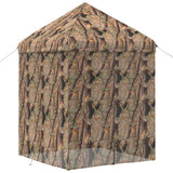 vidaXL Pop-up Gazebo met 4 Zijwanden 2 x 2 m Bos Camouflage