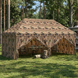 vidaXL Pop-up Gazebo met 4 Zijwanden 2 x 2 m Bos Camouflage
