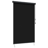 vidaXL Rolgordijn voor buiten 60x250 cm blauw en wit