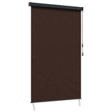 vidaXL Rolgordijn voor buiten 60x250 cm blauw en wit