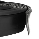 vidaXL Garage Door Seal Black 41 x 33 mm 5.5 m PVC