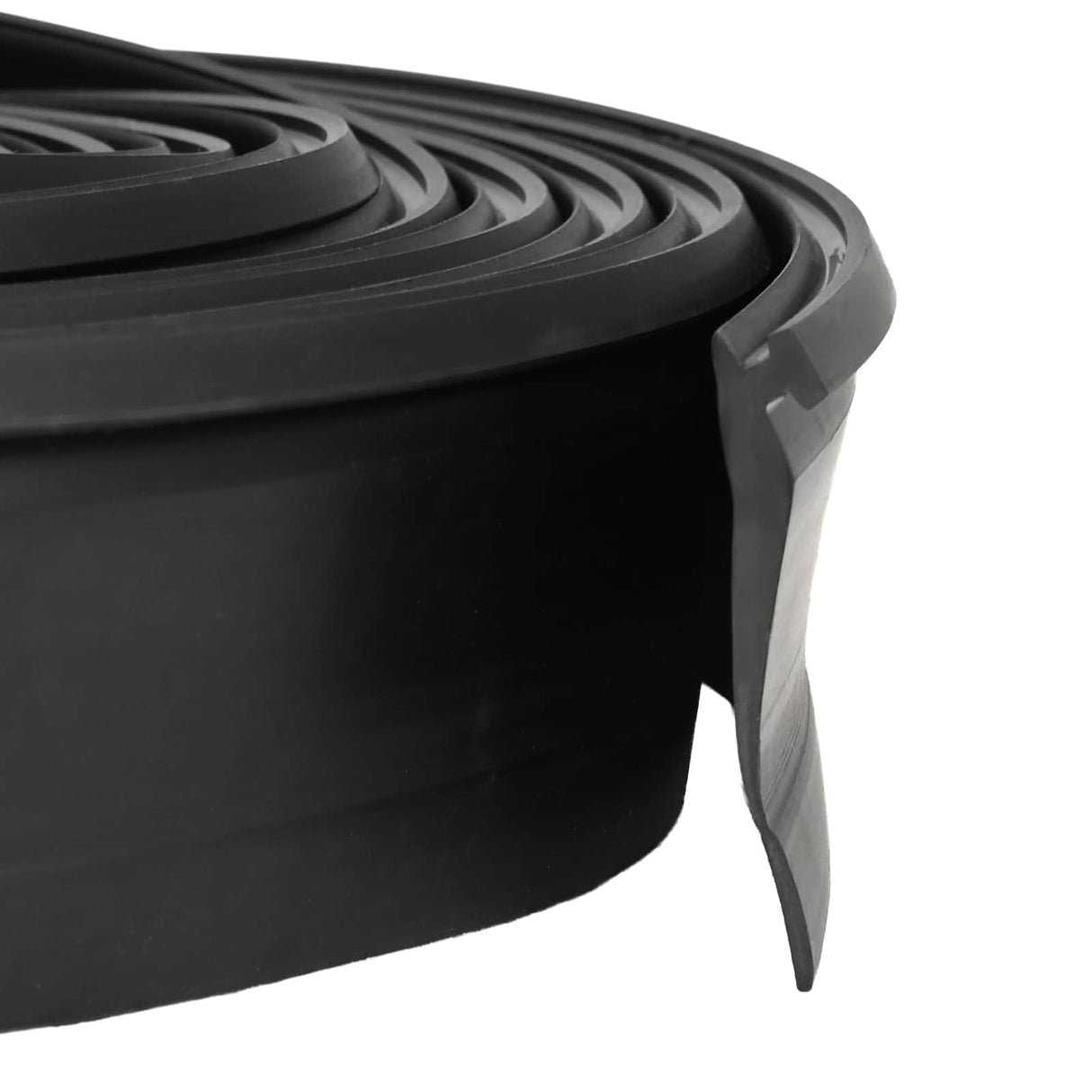 vidaXL Garage Door Seal Black 41 x 33 mm 5.5 m PVC