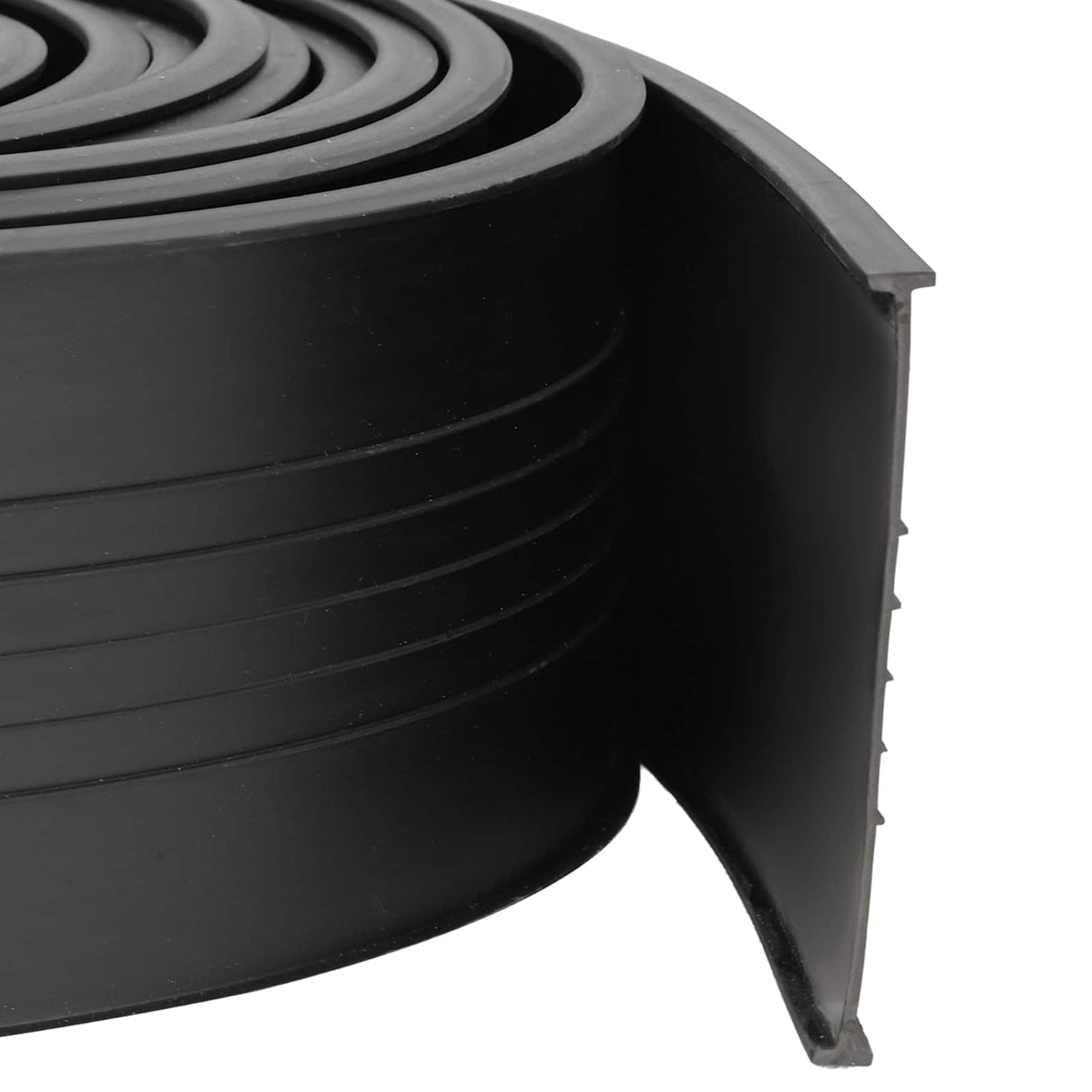 vidaXL Garage Door Seal Black 41 x 33 mm 5.5 m PVC