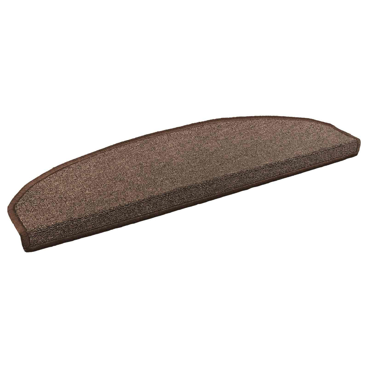 vidaXL Stair Mats 15 pcs 56x17x3 cm Anthracite Half Round