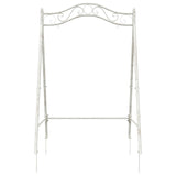 vidaXL Swing Frame Antiek wit 113 x 121,5 x 168 cm Staal