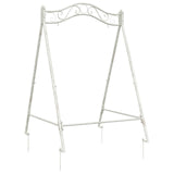 vidaXL Swing Frame Antiek wit 113 x 121,5 x 168 cm Staal