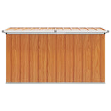 vidaXL Garden Storage Box Green 109x67x65 cm