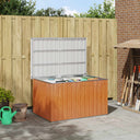 vidaXL Garden Storage Box Green 109x67x65 cm