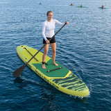vidaXL SUP Board with Seat 2-in-1 POSEIDON 305 x 76 x 15 cm Green for