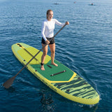 vidaXL SUP Board with Seat 2-in-1 POSEIDON 305 x 76 x 15 cm Green for