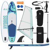 vidaXL Opblaasbare SUP Board met Zeil HYDROS 330 x 76 x 15 cm voor