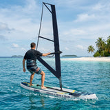 vidaXL Opblaasbare SUP Board met Zeil HYDROS 330 x 76 x 15 cm voor