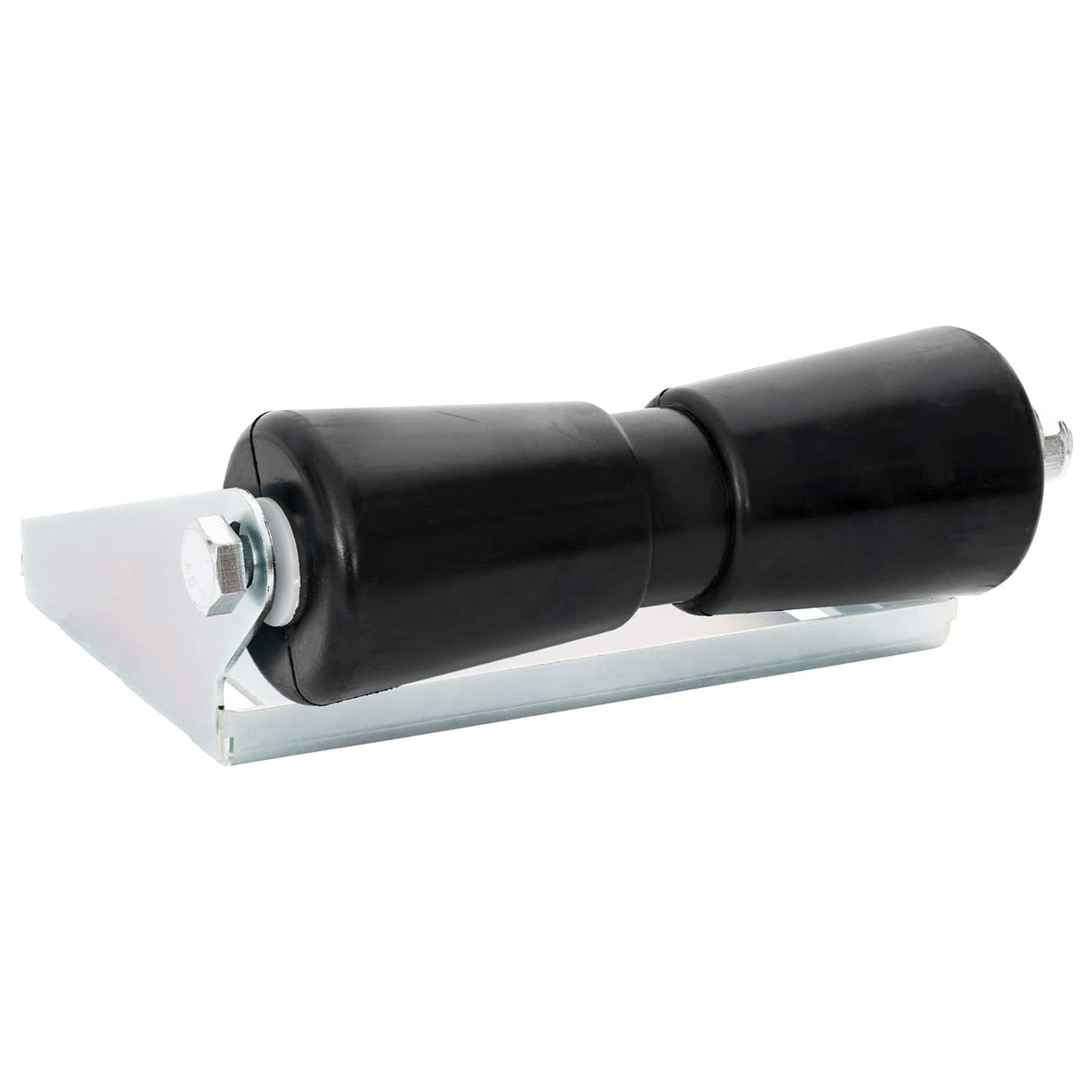vidaXL Boat Trailer Roller with Bracket 20.3 cm Galvanized Steel
