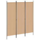 vidaXL Kamerscherm met 3 panelen 150x180 cm wit