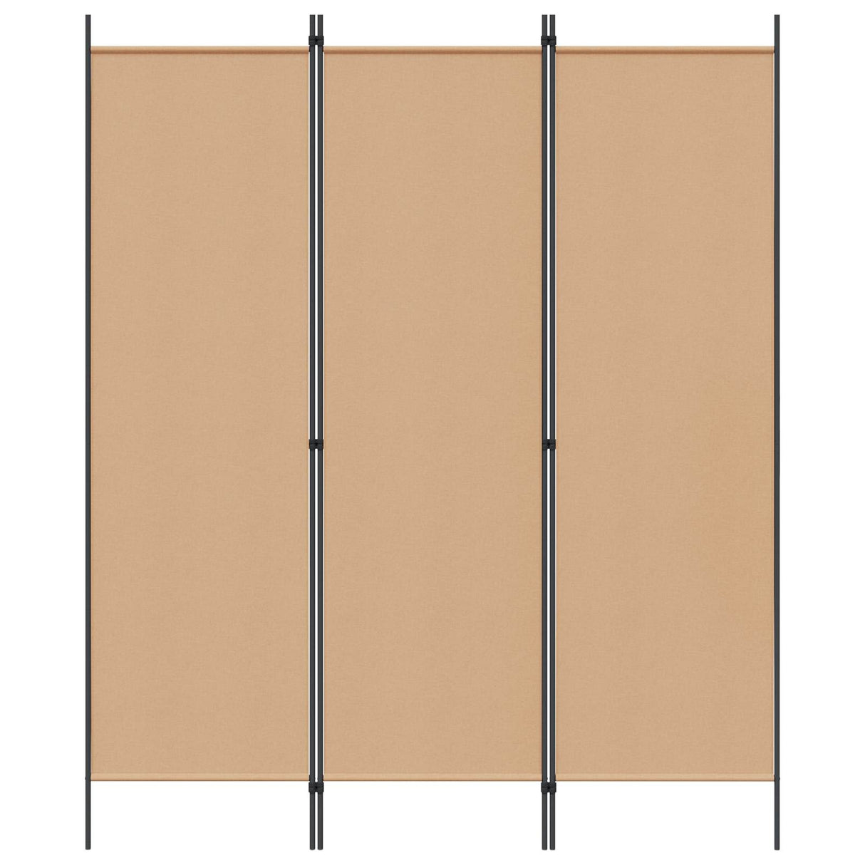 vidaXL Kamerscherm met 3 panelen 150x180 cm wit