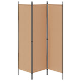 vidaXL Kamerscherm met 3 panelen 150x180 cm wit