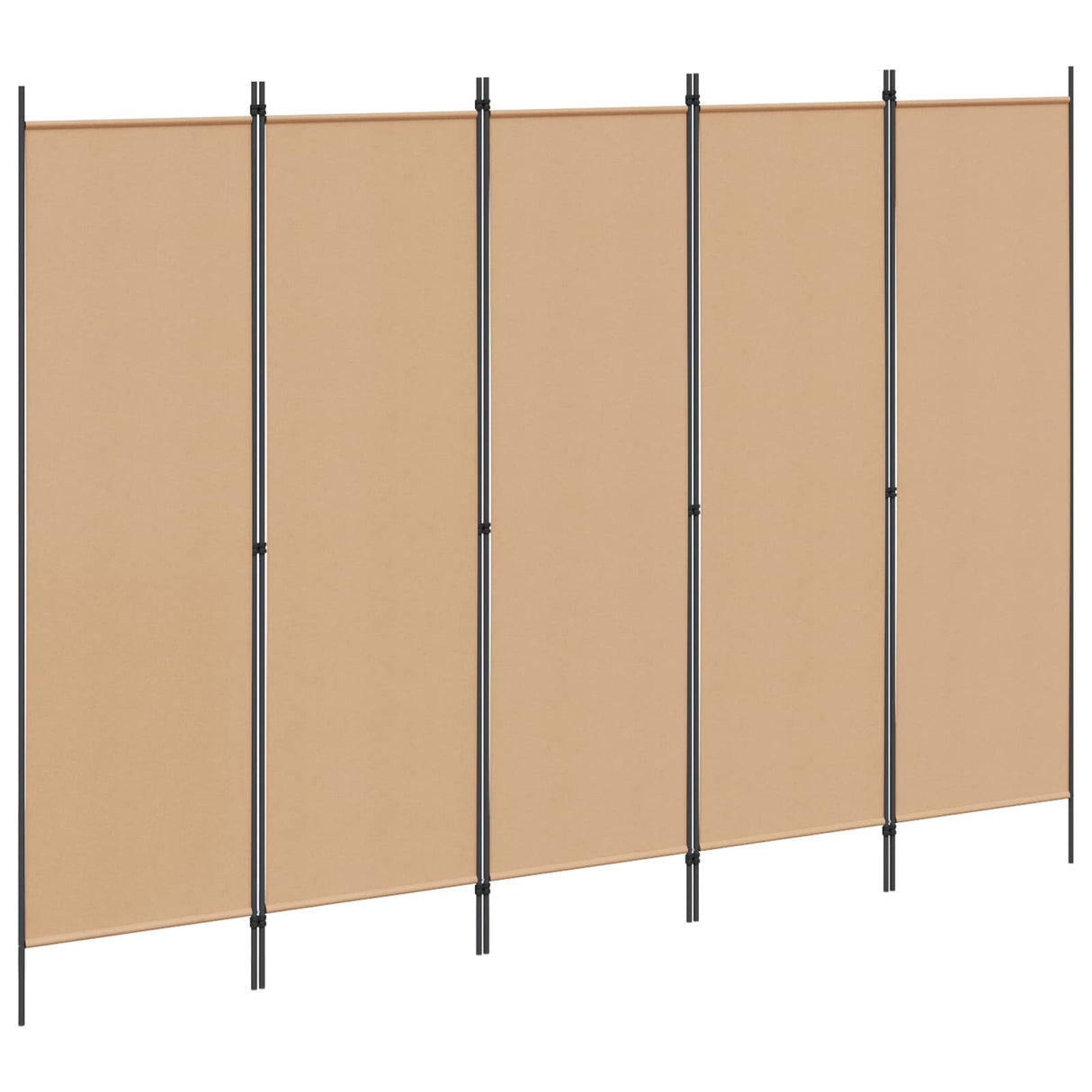vidaXL Kamerscherm met 3 panelen 150x180 cm wit