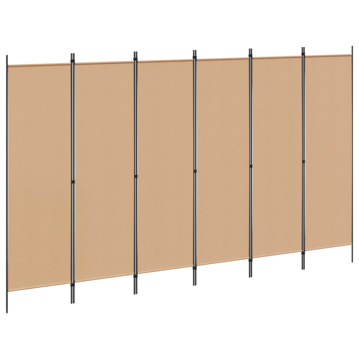 vidaXL Kamerscherm met 3 panelen 150x180 cm wit