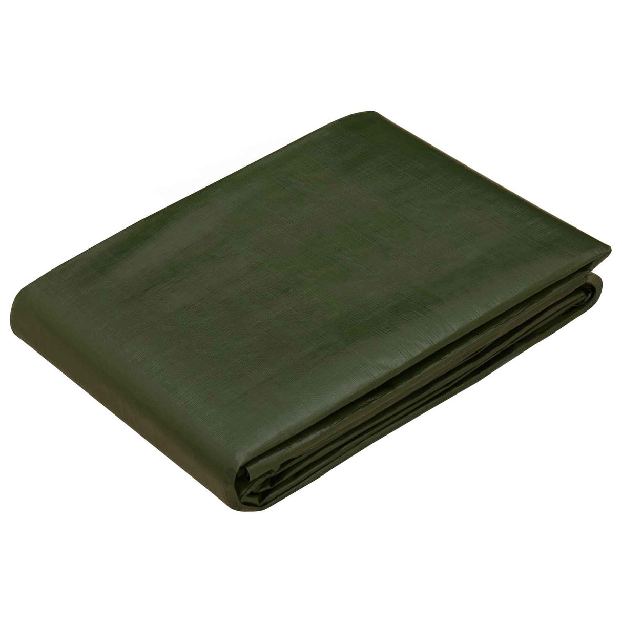 vidaXL Tarpaulin with Eyelets Green 4 x 6 m 260 gsm PE