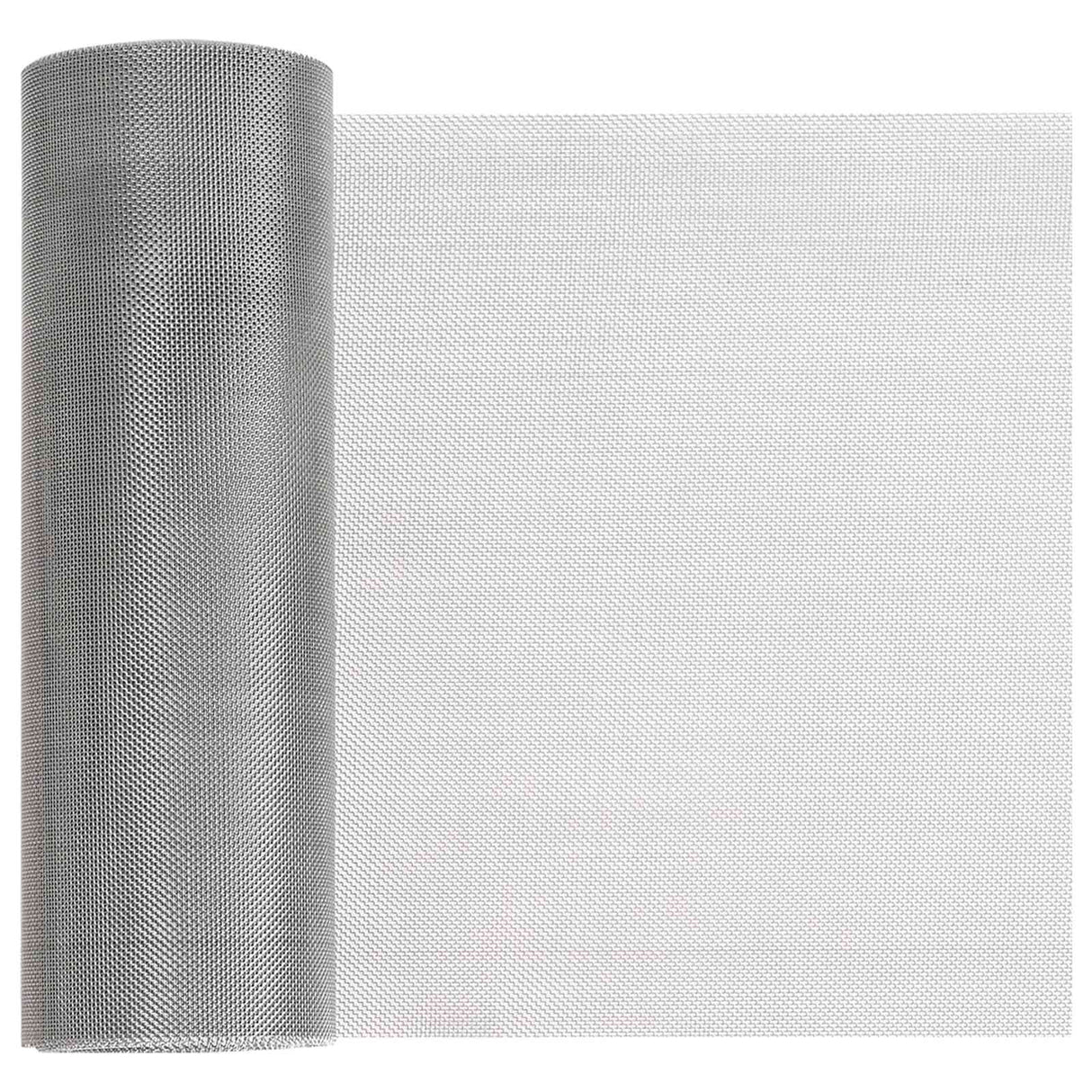vidaXL Mesh Scherm 20 x 500 cm 20 Mesh Roestvrij staal 201