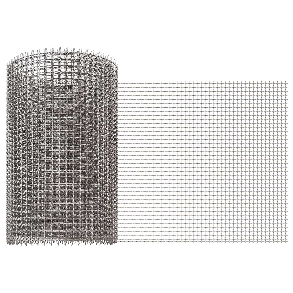 vidaXL Mesh Scherm 20 x 500 cm 20 Mesh Roestvrij staal 201