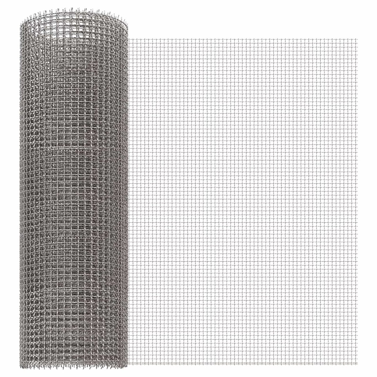 vidaXL Mesh Scherm 20 x 500 cm 20 Mesh Roestvrij staal 201