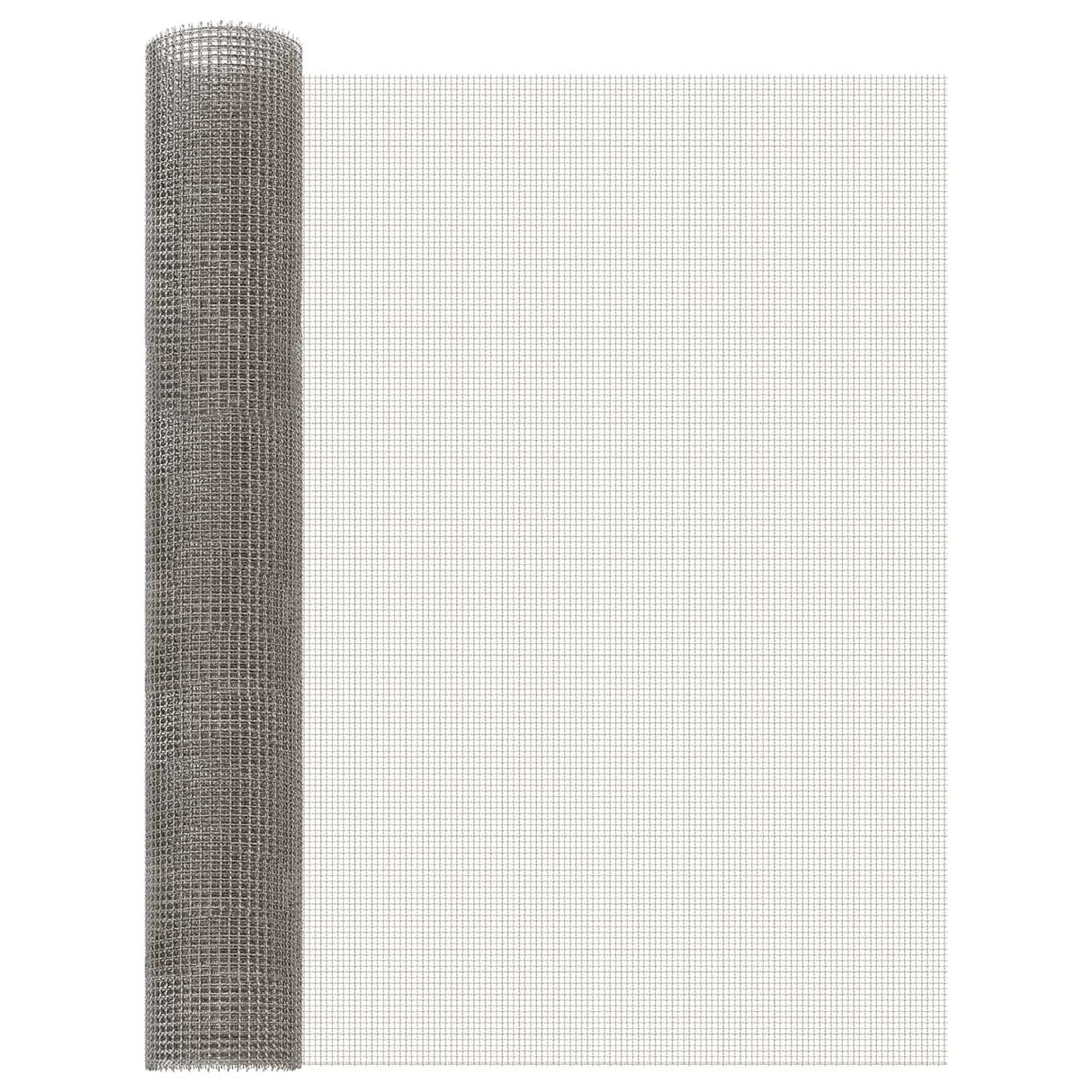 vidaXL Mesh Scherm 20 x 500 cm 20 Mesh Roestvrij staal 201