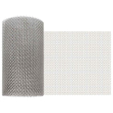 vidaXL Mesh Scherm 20 x 500 cm 20 Mesh Roestvrij staal 201