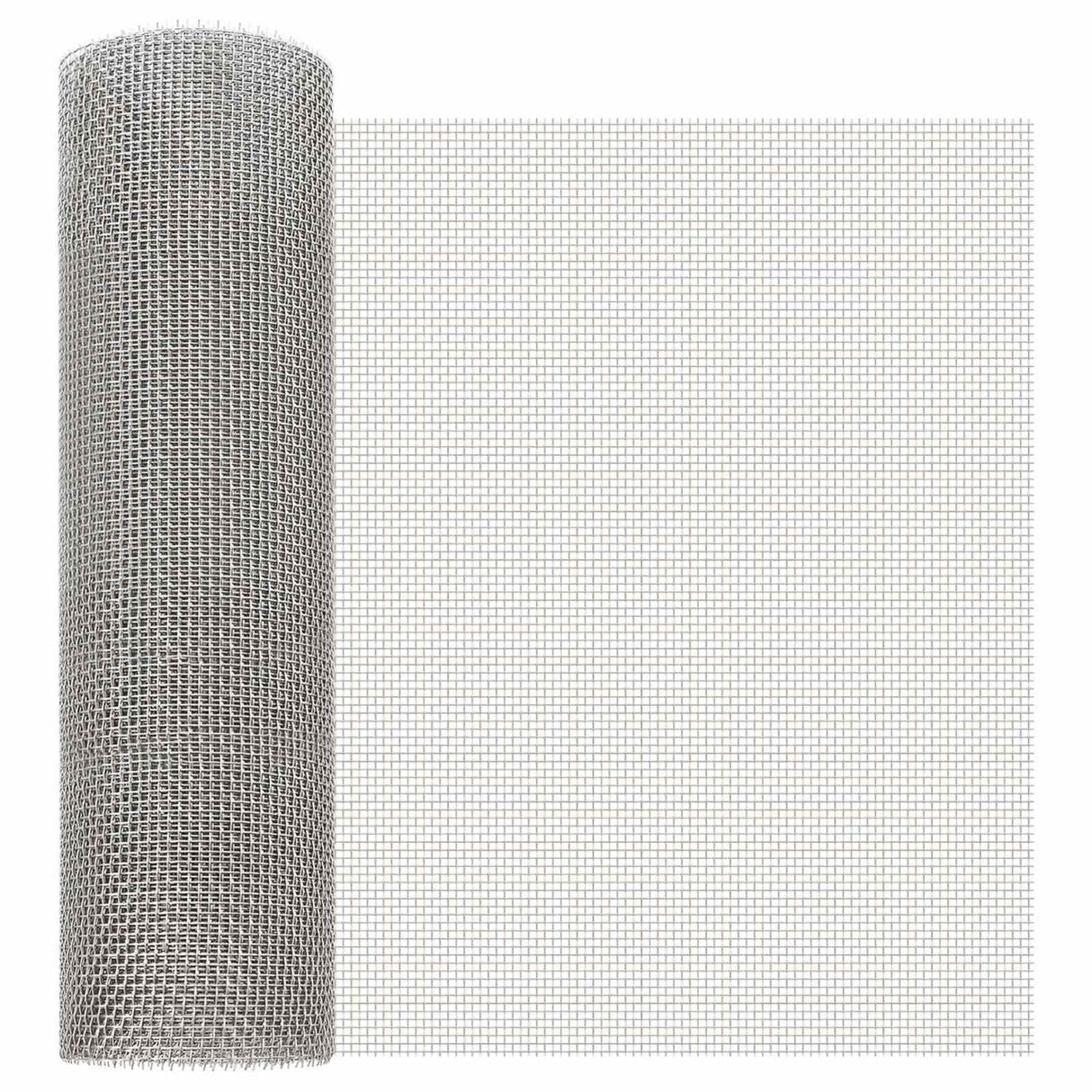 vidaXL Mesh Scherm 20 x 500 cm 20 Mesh Roestvrij staal 201