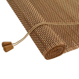 vidaXL Rolgordijn Bruin 40 x 160 cm Bamboe