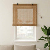 vidaXL Rolgordijn Bruin 40 x 160 cm Bamboe
