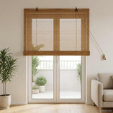vidaXL Rolgordijn Bruin 40 x 160 cm Bamboe