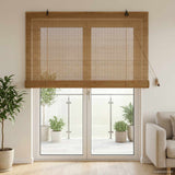 vidaXL Rolgordijn Bruin 40 x 160 cm Bamboe