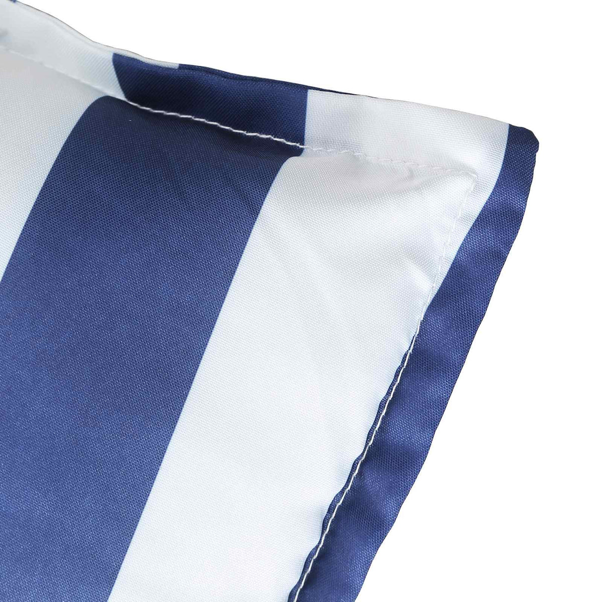 vidaXL Outdoor Cushion 2 pcs Blue and White 120 x 50 x 7 cm Fabric