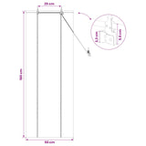vidaXL Rolgordijn Naturel 40 x 160 cm Bamboe