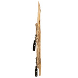 vidaXL Gebogen hekpoort 100 x 90 cm Geïmpregneerd Hazelhout Naturel