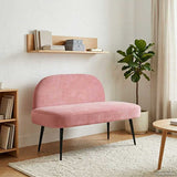 vidaXL Upholstered Bench with Backrest Light Grey 110 x 60 x 76 cm