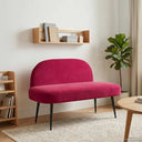 vidaXL Upholstered Bench with Backrest Light Grey 110 x 60 x 76 cm