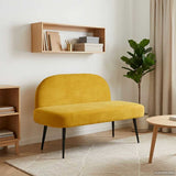 vidaXL Upholstered Bench with Backrest Light Grey 110 x 60 x 76 cm