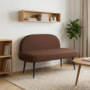 vidaXL Upholstered Bench with Backrest Cream 110 x 60 x 76 cm