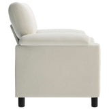 vidaXL Bank Crèmekleurig 94 x 85 x 93 cm fluweel