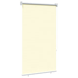 vidaXL Buitenrolgordijn UV-bescherming Crèmekleurig 60 x 140 cm