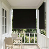 vidaXL Buitenrolgordijn UV-bescherming Crèmekleurig 60 x 140 cm