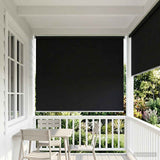 vidaXL Buitenrolgordijn UV-bescherming Crèmekleurig 60 x 140 cm